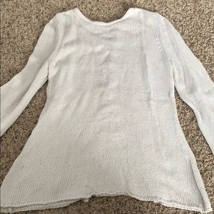 Cream sweater
